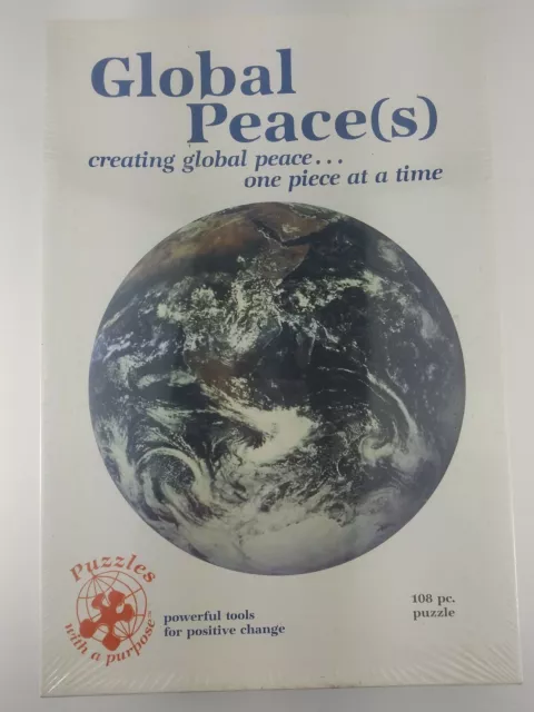 Puzzles With A Purpose Global Piece(S) 108 Pc Round Jigsaw Puzzle 2003 Apollo 17