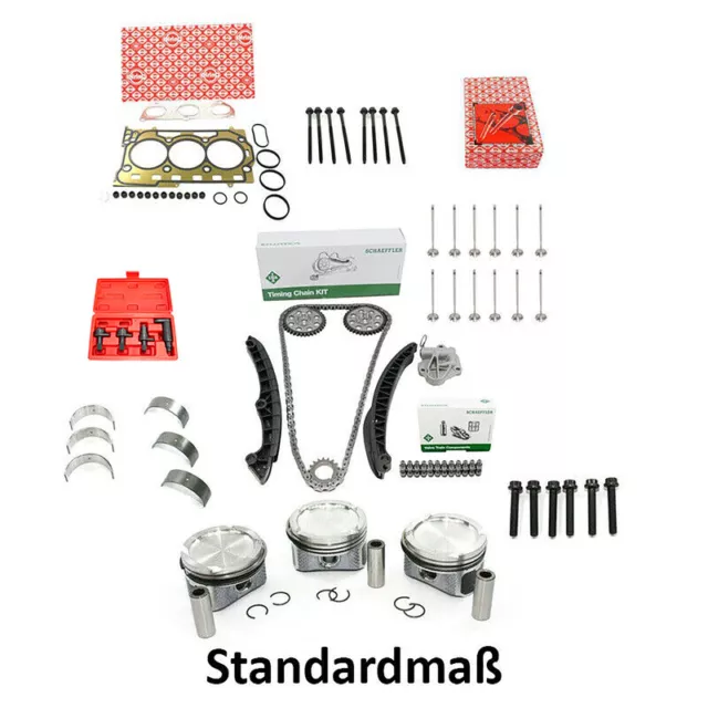 Rep. Kit Steuerketten Kit INA+Kolben STD für VW 1.2 FSI 559019930 03C109158A 420