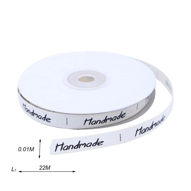 Gift Box Printed Satin Ribbon Baking Cake Wrapping DIY Crafts