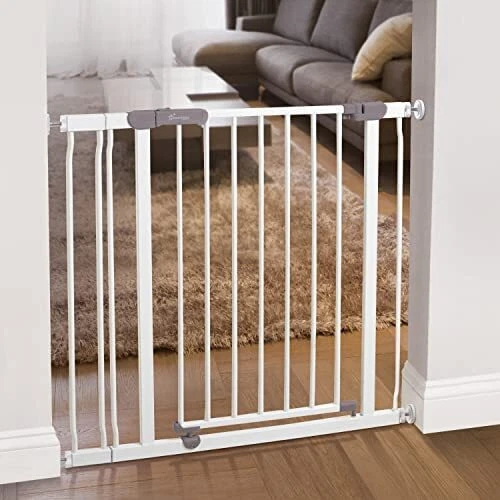 Dreambaby Ava Walk Thru Baby Safety Gate & Extension Set | Pressure Mounted G...