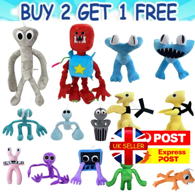 Cartoon Game Stuffed Doll Rainbow-Friends Plush Toy Roblox Kids Gift UK