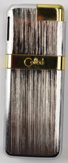 Vintage Colibri Gold & Brushed Silver Lighter DS4