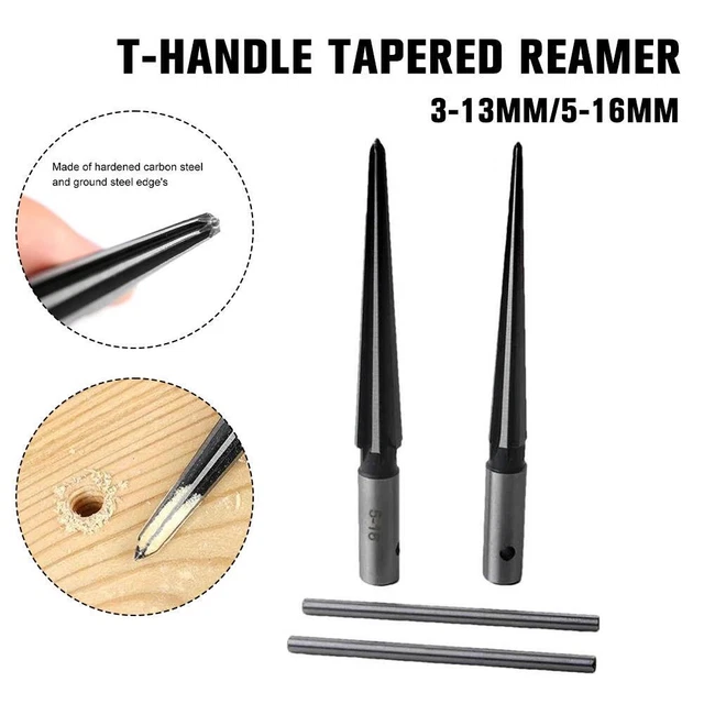 T-Handle Tapered Reamer Chamfer Hole Opener Chamfer Pin Hole] Bridge R7Y9