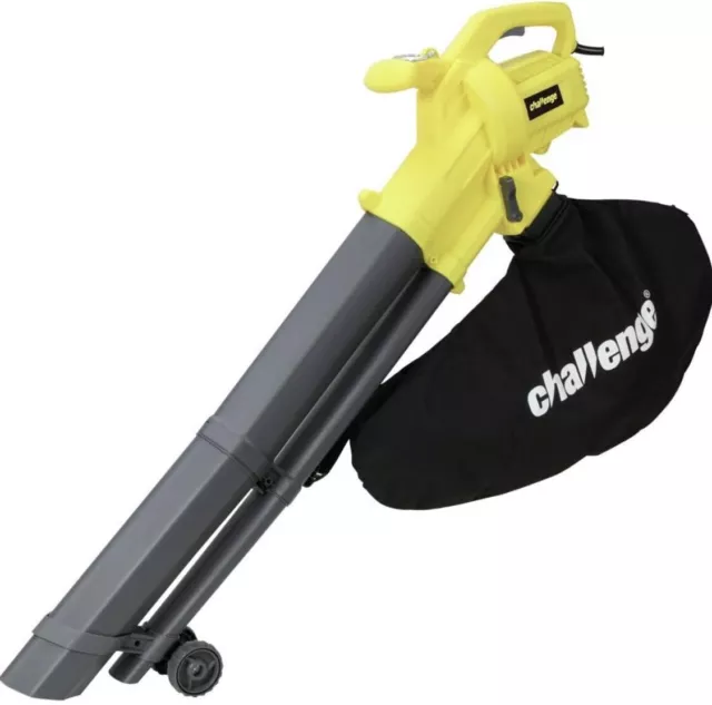 Challenge YT6201-12 Garden Leaf Blower and Vacuum - 2600W