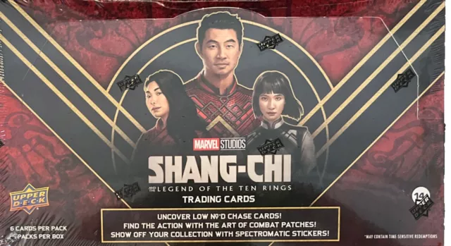 2022 2023 Upper Deck Marvel Shang-Chi Legend Ten Rings HOBBY Box FACTORY SEALED!