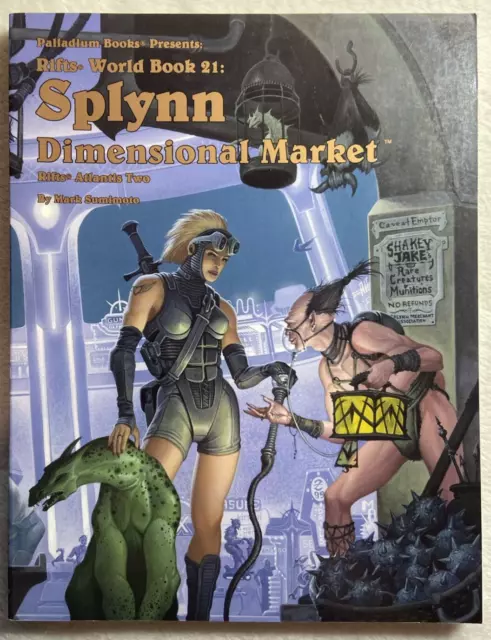 Rifts RPG World Book 21 Splynn Dimensional Market, Palladium Books