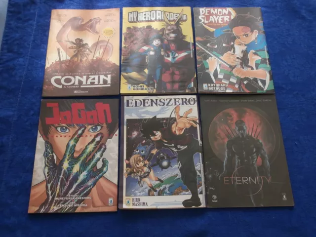 Lotto di fumetti MANGA VARI - PRIME EDIZIONI - STAR COMICS PREZZO OFFERTA !!!