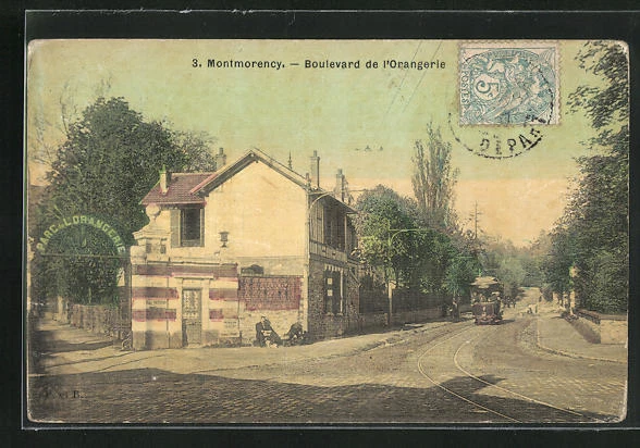 CPA Montmorency, Boulevard de l´ Orangerie