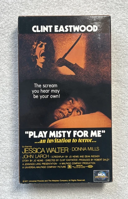 PLAY MISTY FOR Me (VHS, 1995) Excellent Shape - Tested & Working 💯 $17. ...