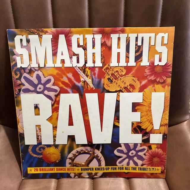 VARIOUS - SMASH Hits Rave! 1990s DANCE HITS ORIGINAL VINYL LP VG+ / VG+ ...