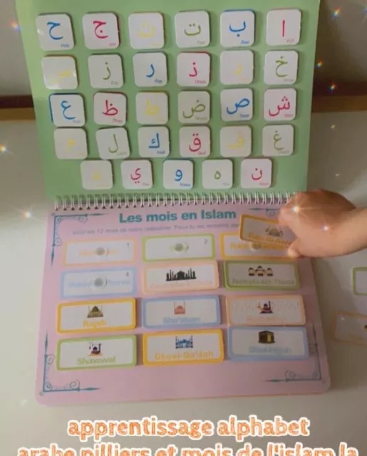 Livre Pour Enfant Apprentissage De L’arabe Et De L’islam Méthode Montessori