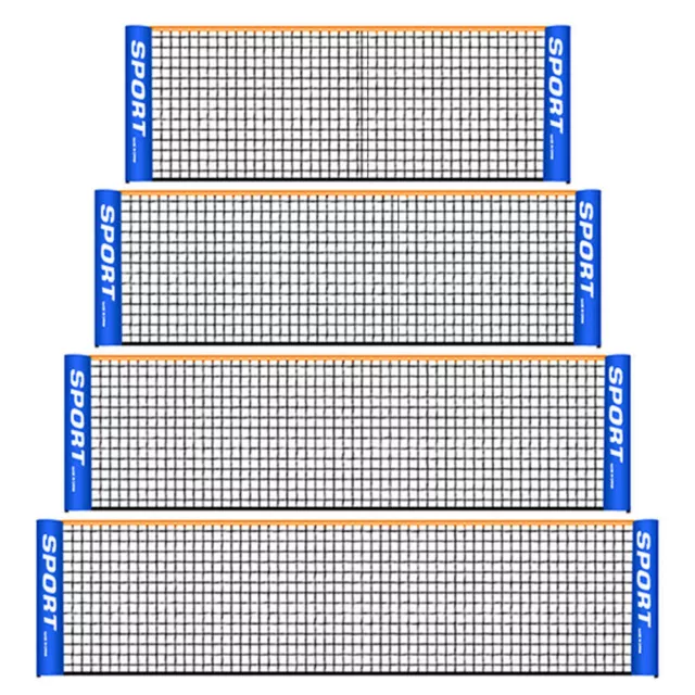 Badminton-Netz  einfache Einrichtung  Volleyball  Fußball  Pickball  Tennis