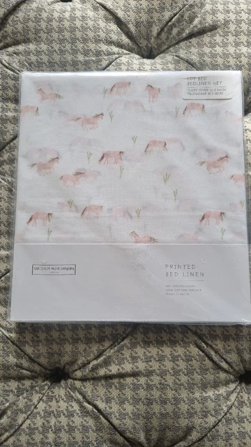 Biancheria da letto pony cavallo bianco