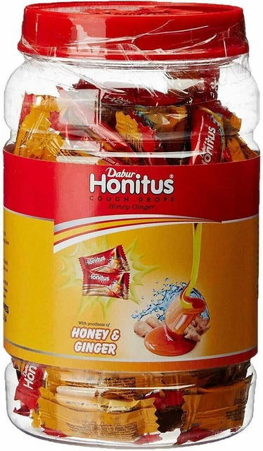 Tarro Dabur Honitus 100 unidades (jengibre miel) envío gratuito y rápido