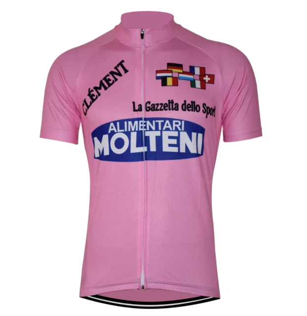 Maillot Cyclisme Vintage Giordana Fortis - Banque Eddy Merckx - Taille L