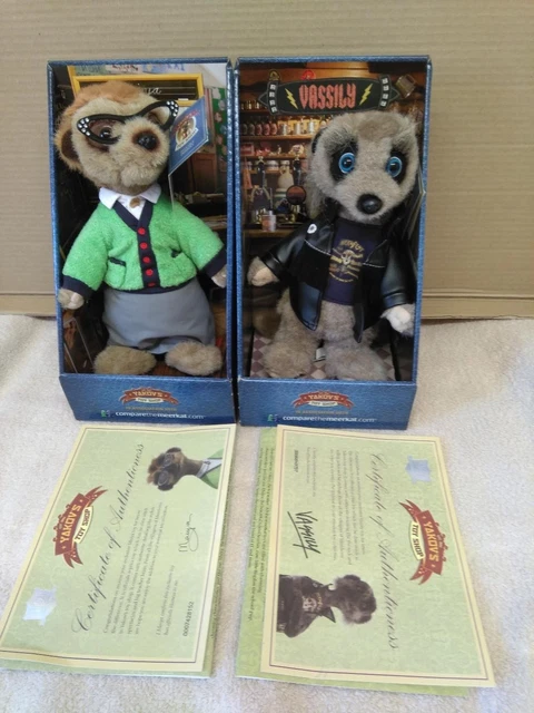 BOXED MAIYA + VASSILY Compare the Market Meerkat plush toys - money to ...