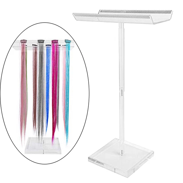 Titulaire d'extension de cheveux perruques affichage Portable tressage pour
