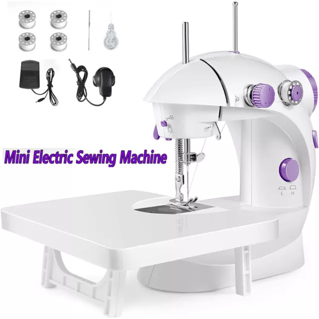 Mini Sewing Machine,Household Sewing Machine with Extension Table,Craft Recharge