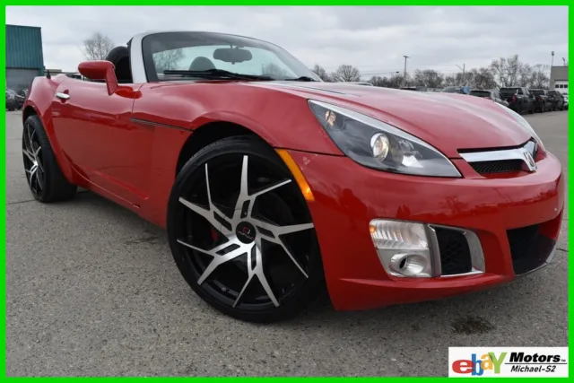 2009 Saturn Sky CONVERTIBLE RED LINE-EDITION(STICK-MANUAL)