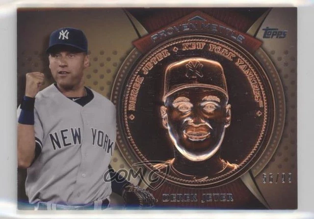 2013 Topps Proven Mettle Commemorative Coins Bronze /99 Derek Jeter #PMC-DJ HOF