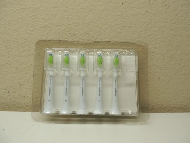 (5) Cabezales de cepillo estándar genuinos Philips Sonicare Diamond Clean HX6066/71 *LEER (5) Cabezales de cepillo estándar genuinos Philips Sonicare Diamond Clean HX6066/71 *LEER