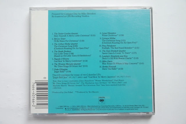 (R-35) JINGLE BELL Jazz. Dexter Gordon, McCoy Tyner, Miles Davis, etc ...