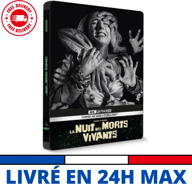 La Nuit des Morts Vivants [Édition steelbook limitée-4K Ultra HD + Blu-Ray]