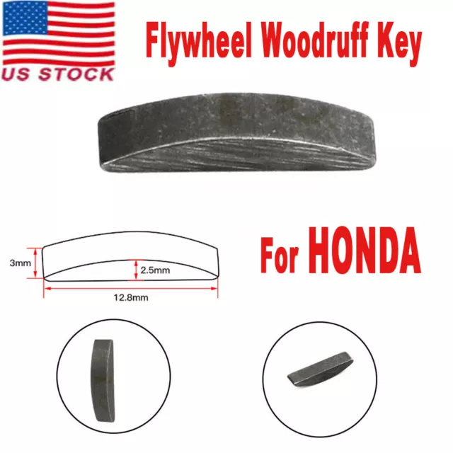 Flywheel Woodruff Key Replaces For HONDA  Z50 CT70 CT70H Engine #90741-035-000