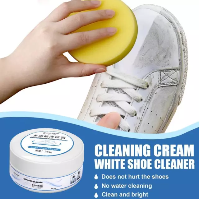 White Shoe Cleaning Cream Shoes Whitening Stain Cleansing Remover Cream Lot Y7