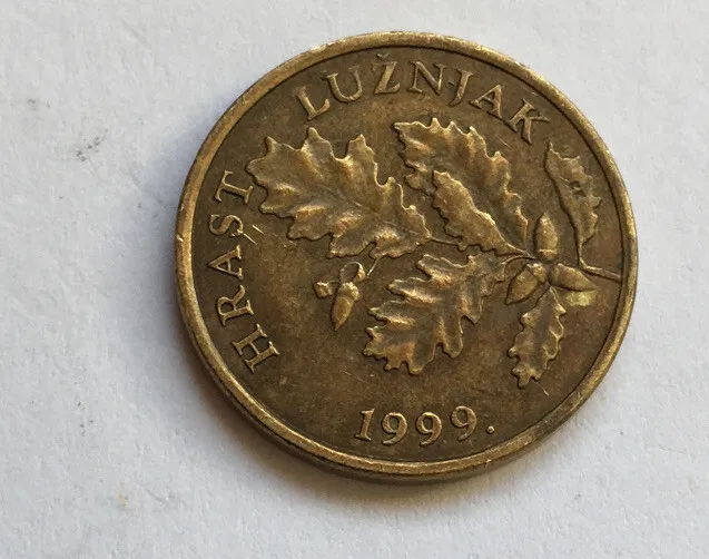 Croatia 5 (five) LIPA Coin 1999 Circulated Nice Condition