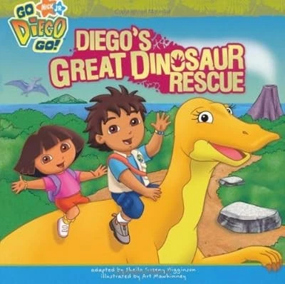 DIEGOS GREAT DINOSAUR Rescue ("Go Diego Go!"), Nickelodeon, Used; Good