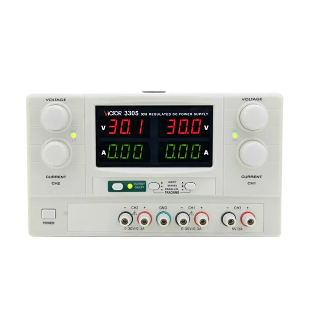 VICTOR 3303/3305 Alimentatore stabile a corrente continua stabile 30 V 3A