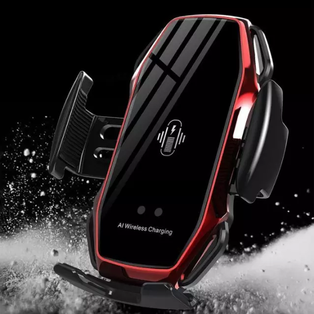 New Car Wireless Charger Auto Clamping Smart Sensor Fast Charger Holder