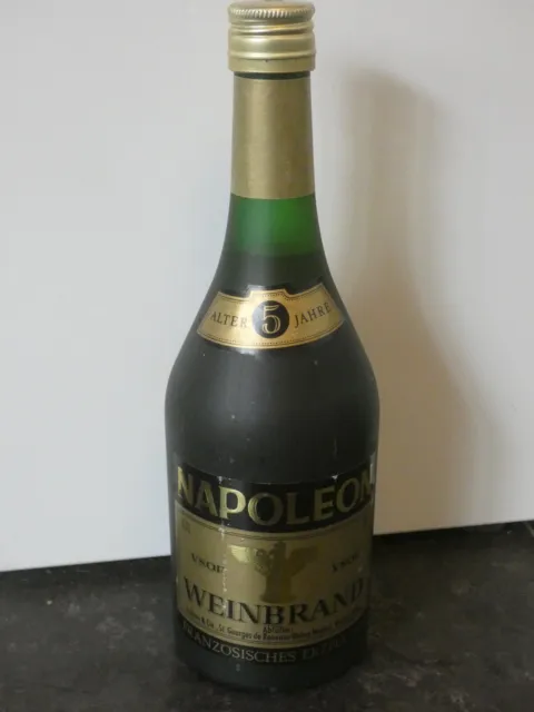 18232/ Alte Flasche VSOP Napoleon Weinbrand  0,7L 38%
