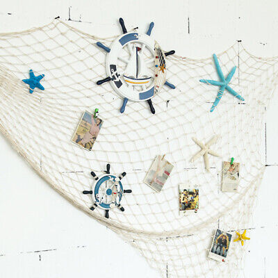 Photo Props Big Fishing Net Shell Float Wall Hangings Wall Stickers Decorat-AZ