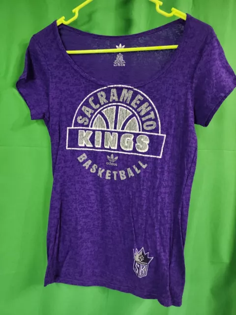 Sacramento Kings Shirt Adult Womens Medium Purple NBA Basketball