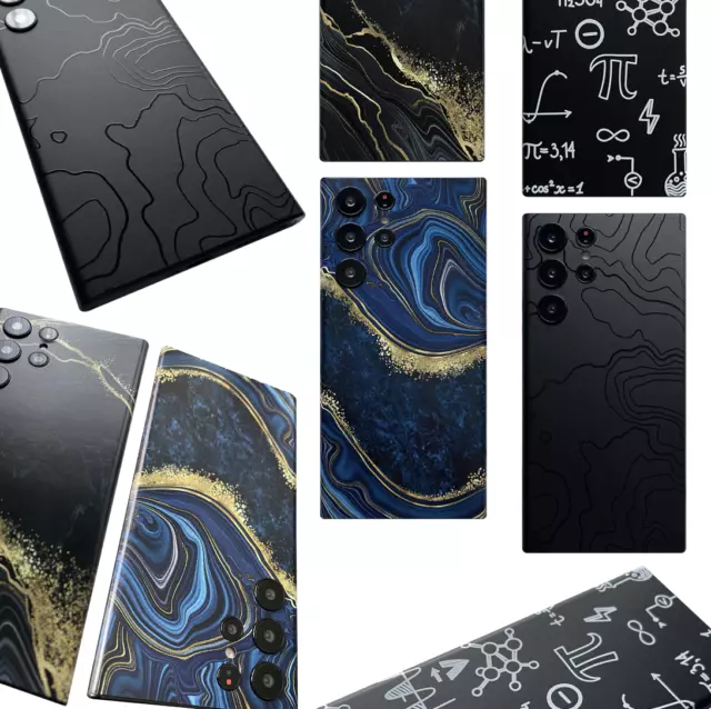 Samsung Galaxy S24 S23 S22 S20 S21 Plus Note Skin Wrap 3M Aufkleber Schutzfolie