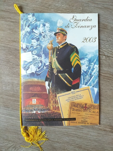 Calendario Storico Guardia di Finanza 2003