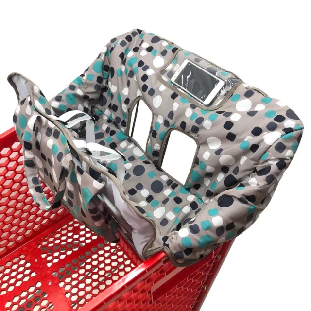 2-in-1 Shopping Cart Cover for Baby Grocery Cart Seat and High Chair Cover Comfy