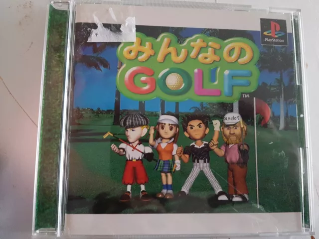 Sony PS1 Playstation Everybodys Golf Japan NTSC-J