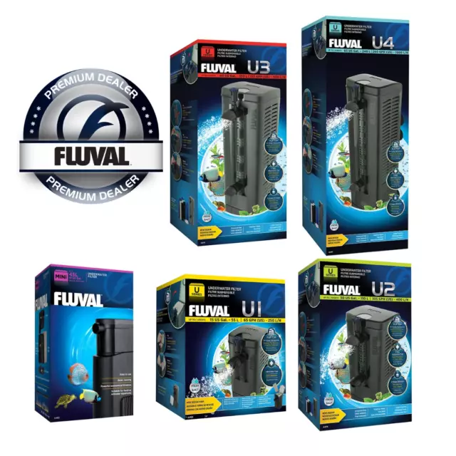 Fluval Internal Filter Mini,U1,U2,U3,U4 Aquarium Fish Tank Filter
