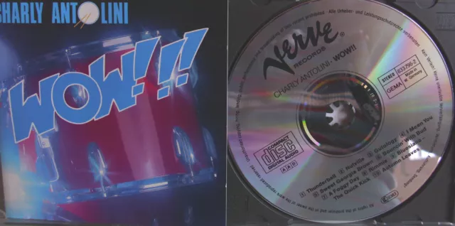 Charly Antolini- Wow!!!- Verve 1987- Made in W.Germany- lesen