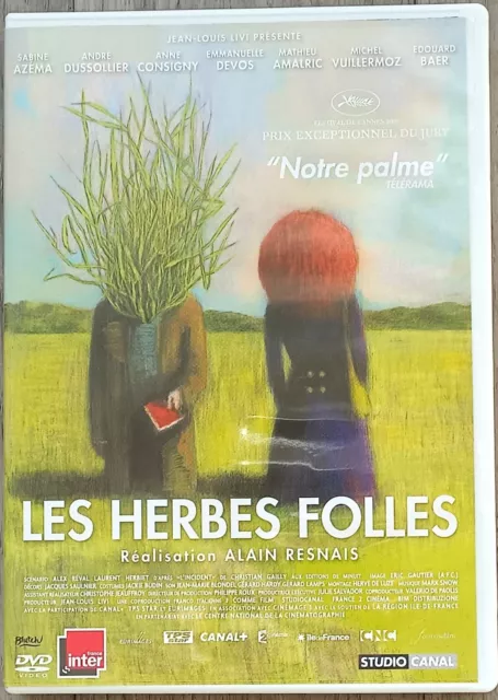Dvd Les Herbes Folles/Dernier Film D'alain Resnais/André Dussolier/Sabine Azéma