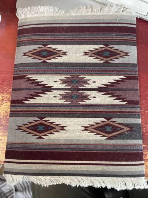 RARE MouseRug Coaster Pads  Navajo by Mouse RUG Super RARE VTG Well Made