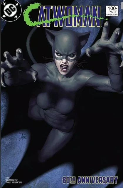 Catwoman 80Th Anniversary 100 Page Super Spectacular 1980S Artgerm Variant