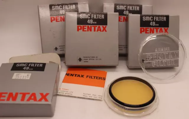 BRAND NEW Pentax SMC 49mm Filter in Box with Inserts