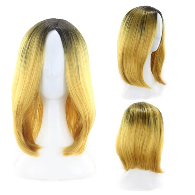 Manquer Perruque Bob Blonde Perruques Frontales En Dentelle Cheveux Humains