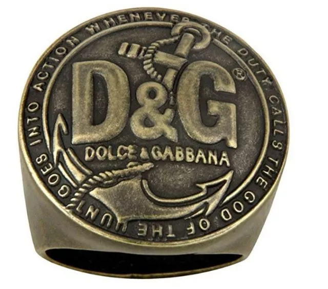 Anello hotsell d&g uomo