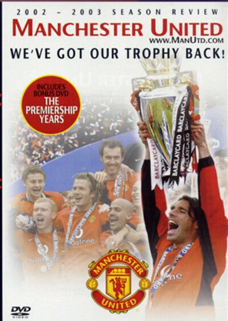 MANCHESTER UNITED: 2002-2003 Season Review DVD (2003) £2.42 - PicClick UK