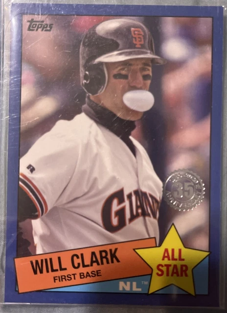 Will Clark 2020 Topps Series 2 1985 All Stars Blue #85AS-29 Giants